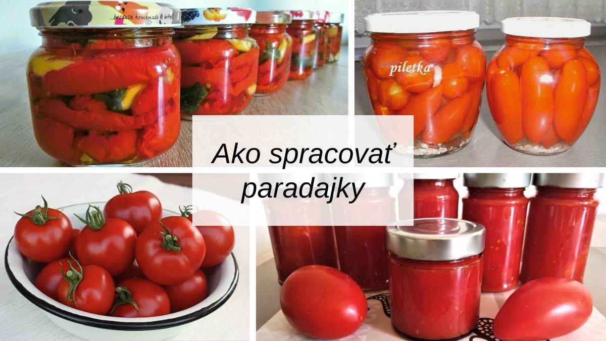 Ako spracovať paradajky. Rady a recepty na pretlak, kečup, omáčku alebo sušenie, Varíme, pečieme, zavárame, Naničmama.sk
