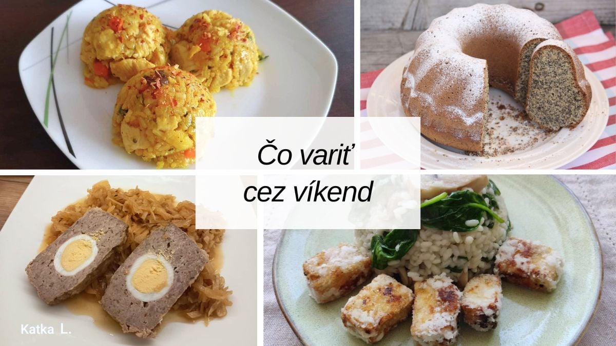 Čo variť cez víkend: rýchle rizoto, sekanú aj sladké makové dobroty, Varíme, pečieme, zavárame, Naničmama.sk
