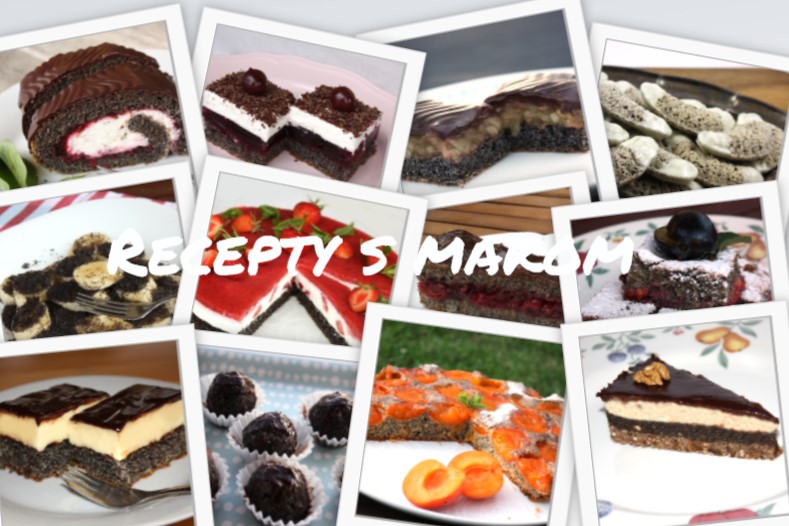 Recepty na zákusky, koláče a torty s makom