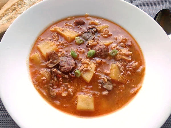 Kapustnica z mletým mäsom - recept