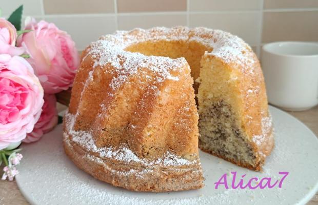 Jemná bábovka, Koláče, recept, Alica7
