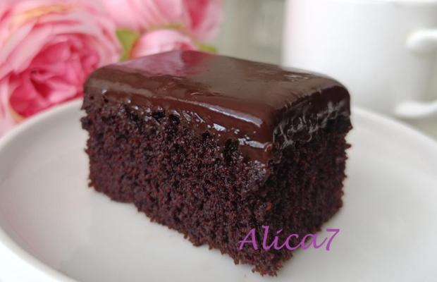 Čokoládový koláč, Koláče, recept, Alica7