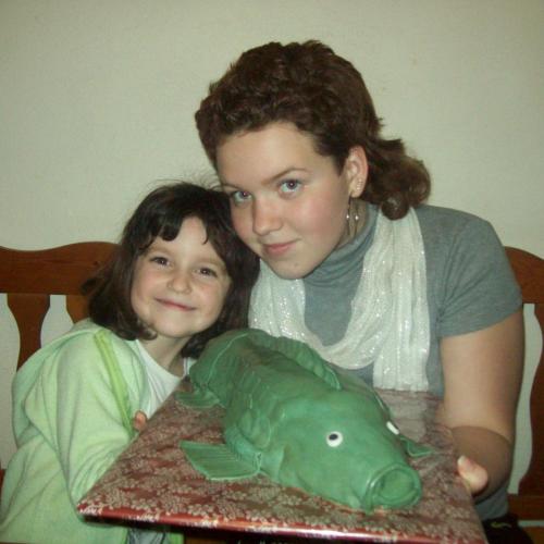 Moja Terezka a MM oslavovali, a tortu upiekla Sonička z Torty od mamy:o)