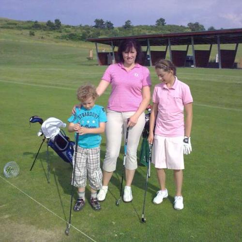Naše dnešné popoludnie na golfe 