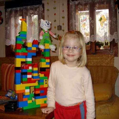 Asi bude po tatinkovi stavitelka!