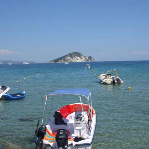 Korytnačí ostrov v Agios Sostis 