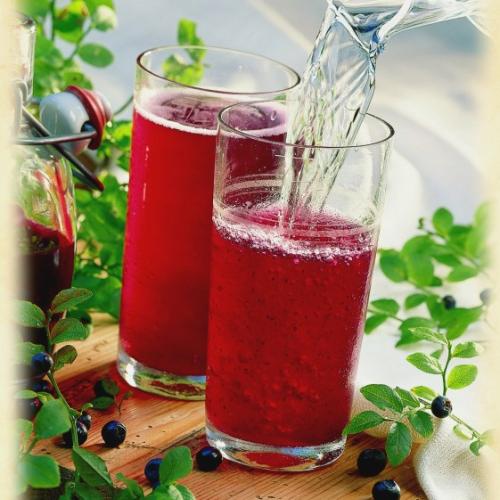 Čučoriedkový sirup