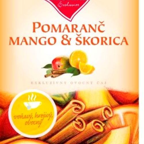 pomaranc, mango  ...