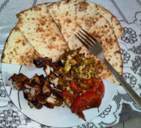 Marinované kuracie rezne na sladko-kyslo. - recept postup 2