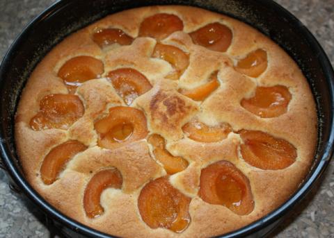 Marhuľový koláč - recept postup 11