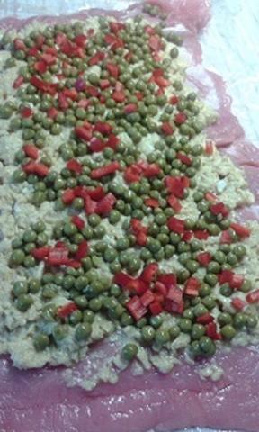 sviatočná mäsová roláda - recept postup 4