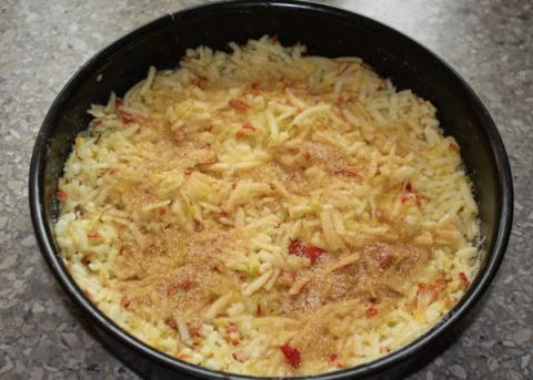 Švédsky jablkový koláč - recept postup 5