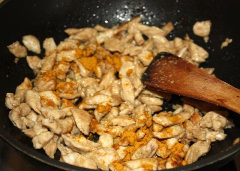 Kuracie prsia a la Čína - recept postup 4