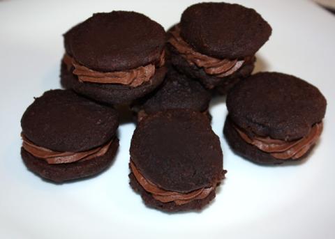 Mini čokoládové koláčiky - recept postup 10