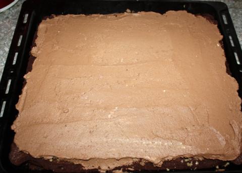 Čokoládovo orechové rezy bez múky - recept postup 8