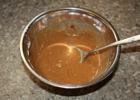 Jablkový crumble - recept postup 5