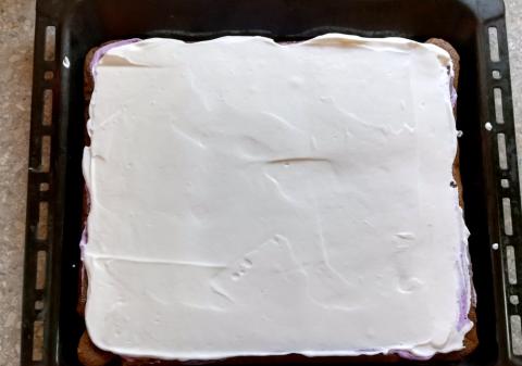 Čučoriedkovo tvarohové rezy bez múky - recept postup 7