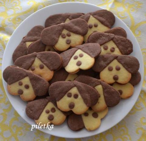 Linecké koláčiky deťom - recept postup 1