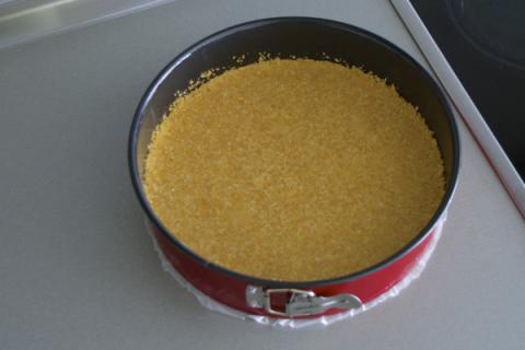 Dvojfarebný cheesecake - recept postup 3