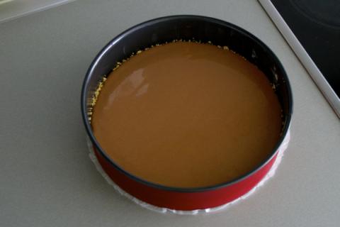 Dvojfarebný cheesecake - recept postup 8