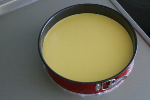 Dvojfarebný cheesecake - recept postup 9