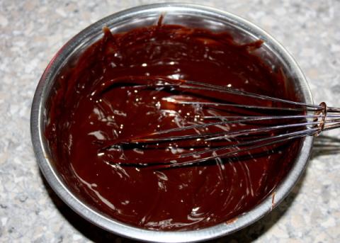 Pudingovo - smotanový zákusok bez múky - recept postup 4