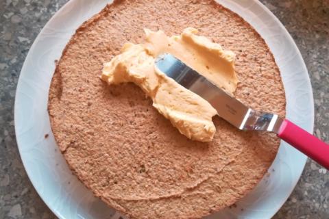 Mandľová torta v štýle Ikea - recept postup 9