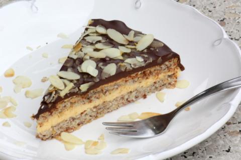 Mandľová torta v štýle Ikea - recept postup 11