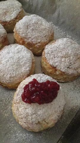 Tvarohové šišky bez kysnutia - recept postup 1