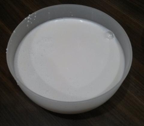 Mandľové mlieko - recept postup 2