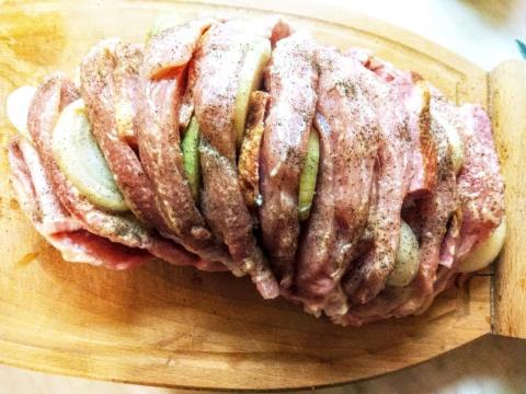 Bravčový hrebeň - recept postup 2