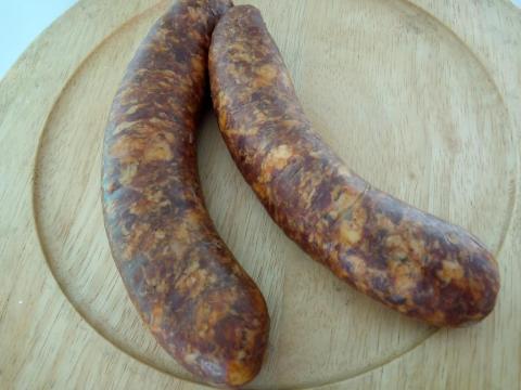 Domáce klobásky - recept postup 1