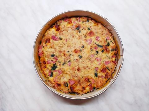 Veľkonočná plnka z rožkov - recept postup 2