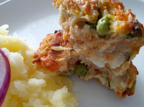 Zeleninové fašírky - recept postup 1