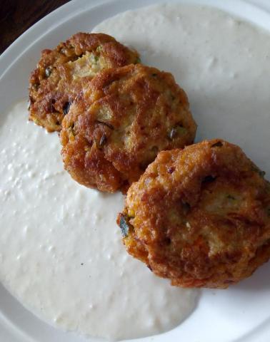 Zeleninové fašírky - recept postup 2