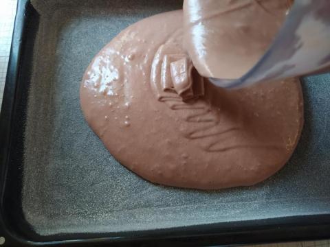 Rýchly ovocný koláč - recept postup 2