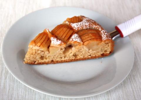 Jemný jablkový koláč - recept postup 9