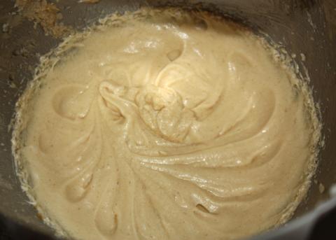 Jablkovo orechový koláč - recept postup 1