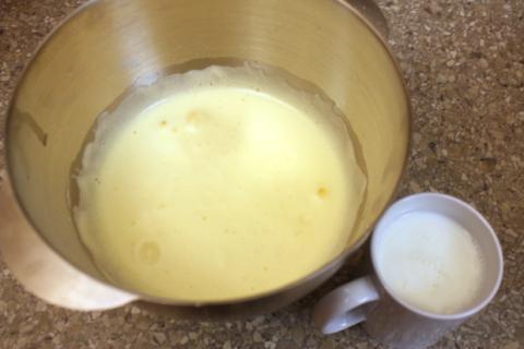 Jablková žemľovka - recept postup 3