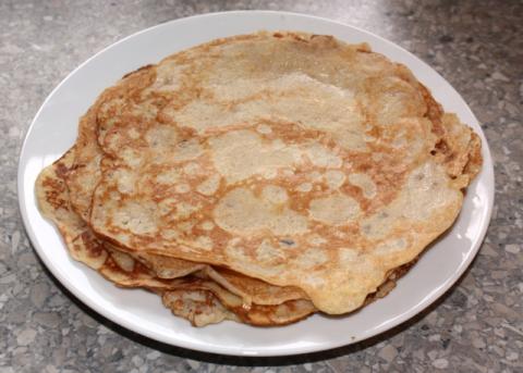 Jablkové palacinky - recept postup 6