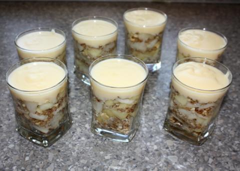 Jablkový pohár - recept postup 8
