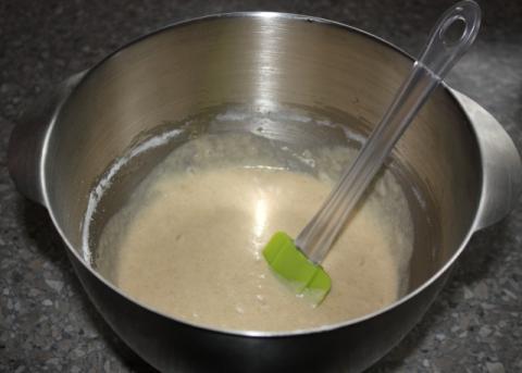 Jablkový koláč s orechami - recept postup 1