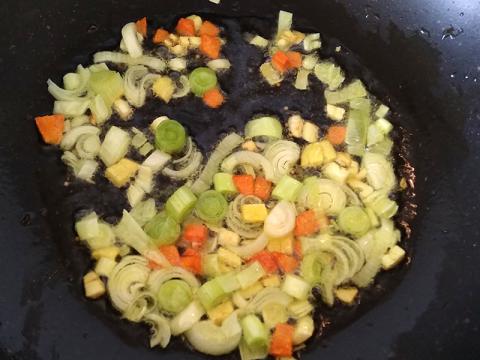 Karfiolovo tekvicové kari - recept postup 3