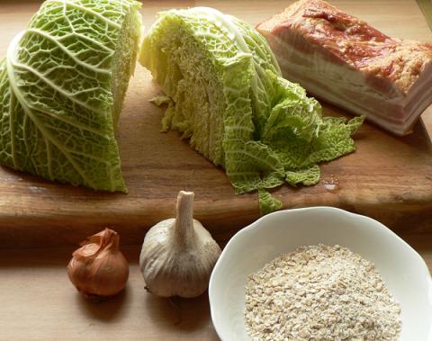 Kel ako príloha - recept postup 1