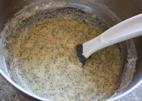 Marhuľový koláč s makom - recept postup 3
