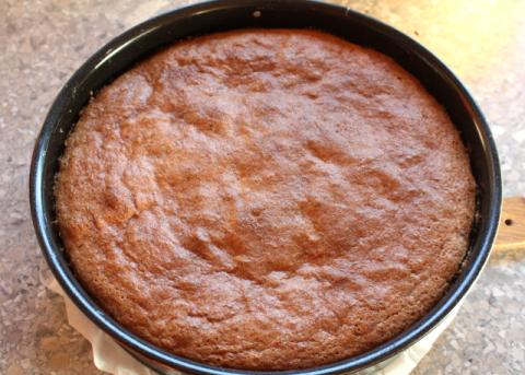 Marhuľový koláč s makom - recept postup 5