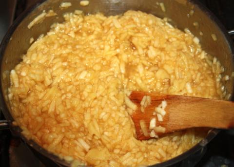 Makovo - jablkový koláč - recept postup 5