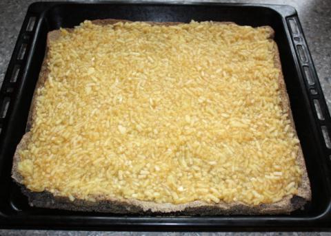 Makovo - jablkový koláč - recept postup 6