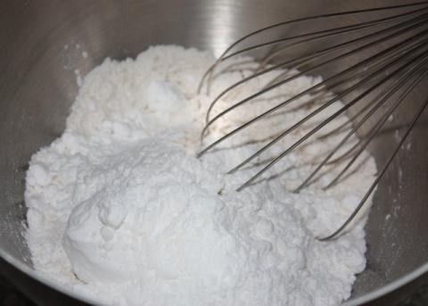 Marhuľový koláč s posýpkou - recept postup 2
