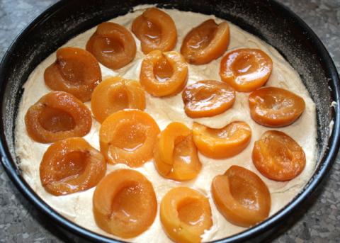 Marhuľový koláč - recept postup 10